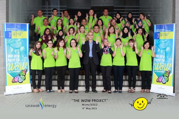 Customer Service WOW Project - Sarawak Energy with partner Strengths Innovations SB (9 May 2015)
