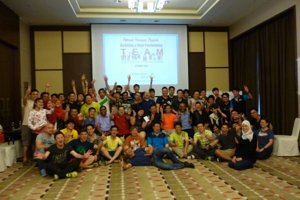 Team Building - Dimension Data (April 2016) with partner P to B Solutions SB